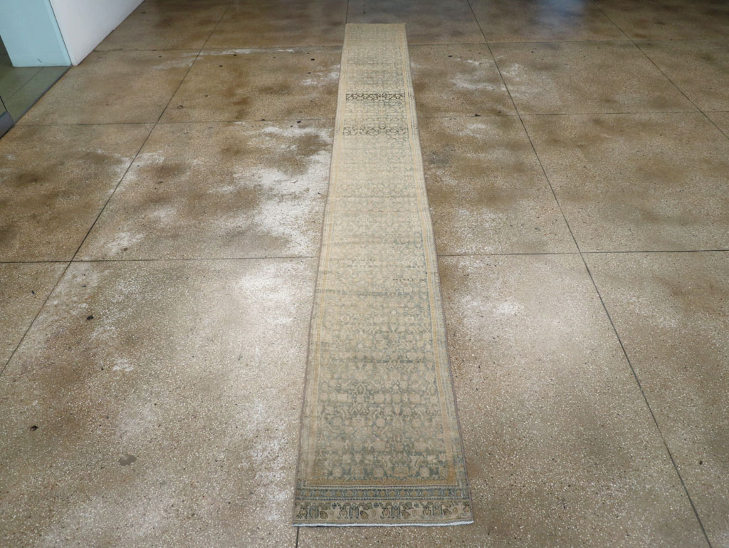 Vintage Persian Malayer Runner, No.18388 - Gss