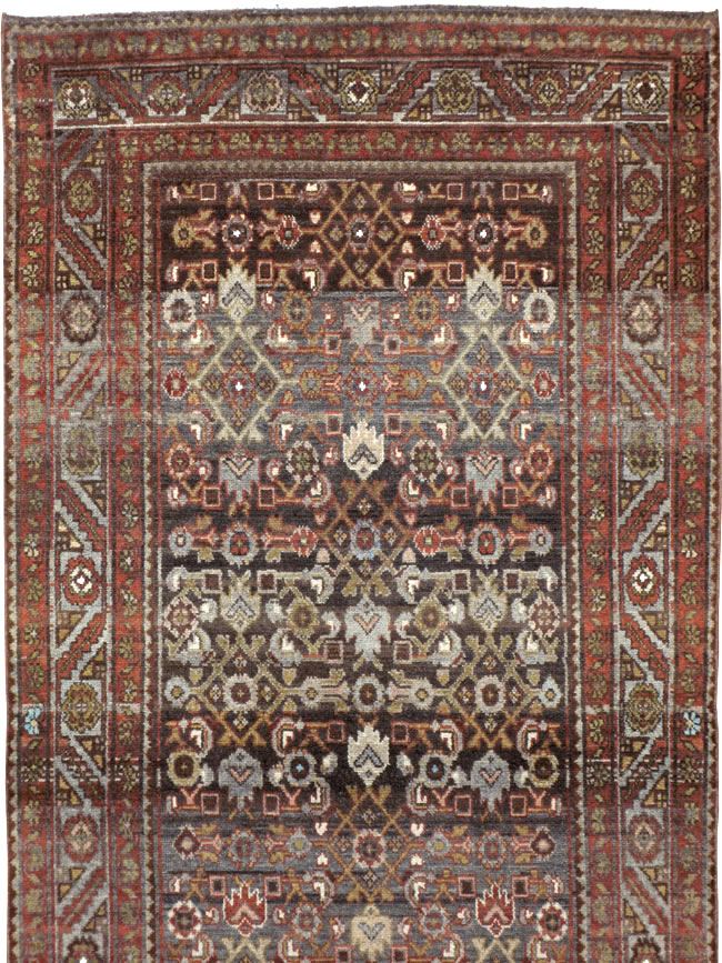 Vintage Persian Malayer Runner, No.18391 - Gss