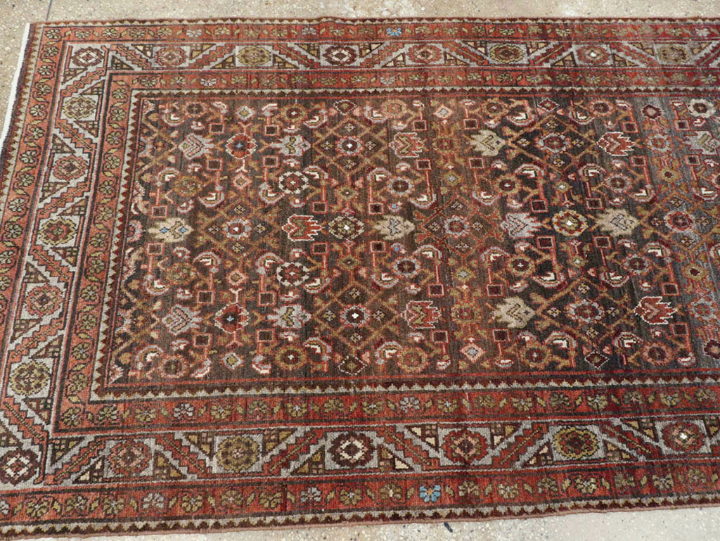 Vintage Persian Malayer Runner, No.18391 - Gss