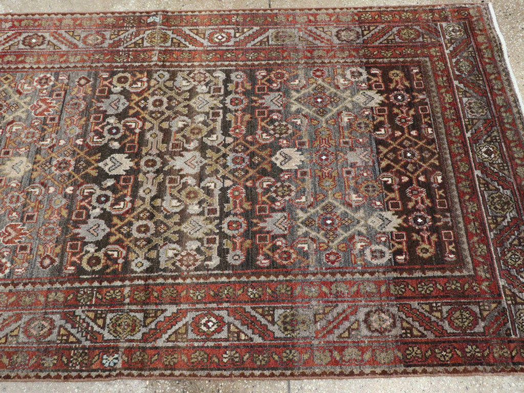 Vintage Persian Malayer Runner, No.18391 - Gss