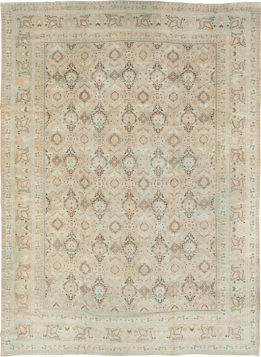 Antique Persian Dorokhsh Carpet, No.18392 - Gss