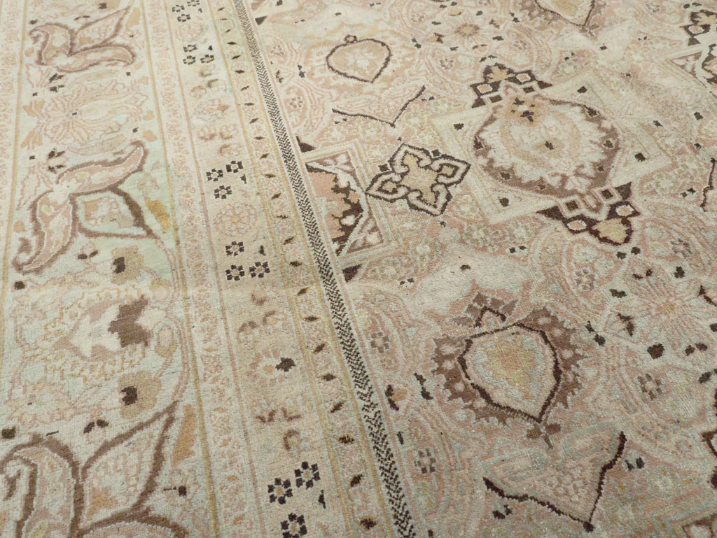 Antique Persian Dorokhsh Carpet, No.18392 - Gss