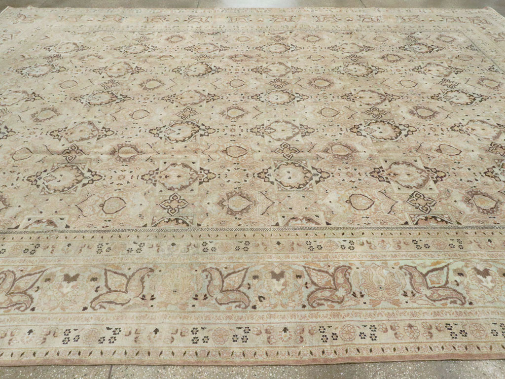 Antique Persian Dorokhsh Carpet, No.18392 - Gss
