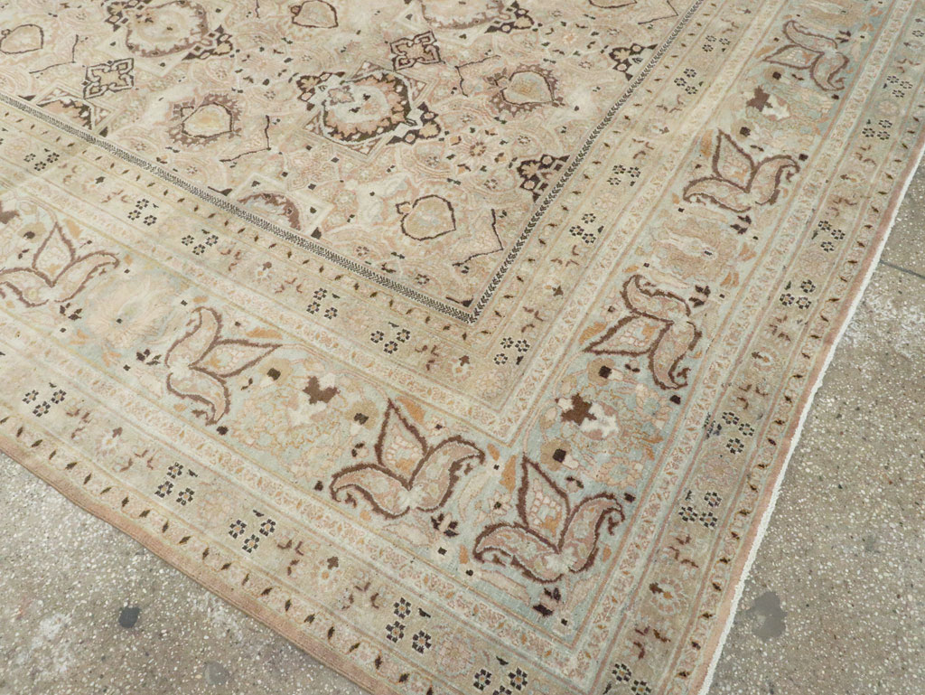 Antique Persian Dorokhsh Carpet, No.18392 - Gss