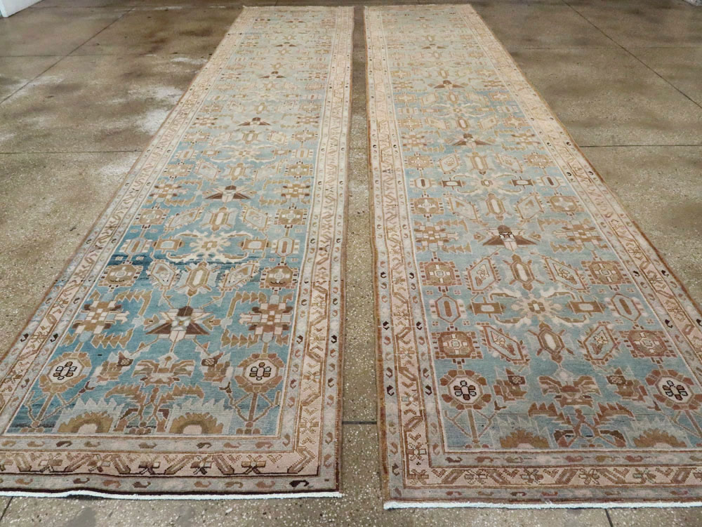 Vintage Persian Malayer Runner (Pair: 2 of 2), No.18393 - Gss