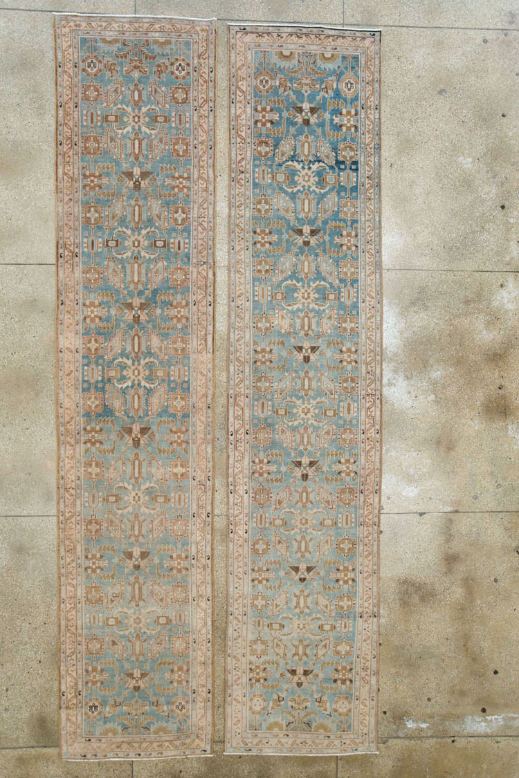 Vintage Persian Malayer Runner (Pair: 2 of 2), No.18393 - Gss