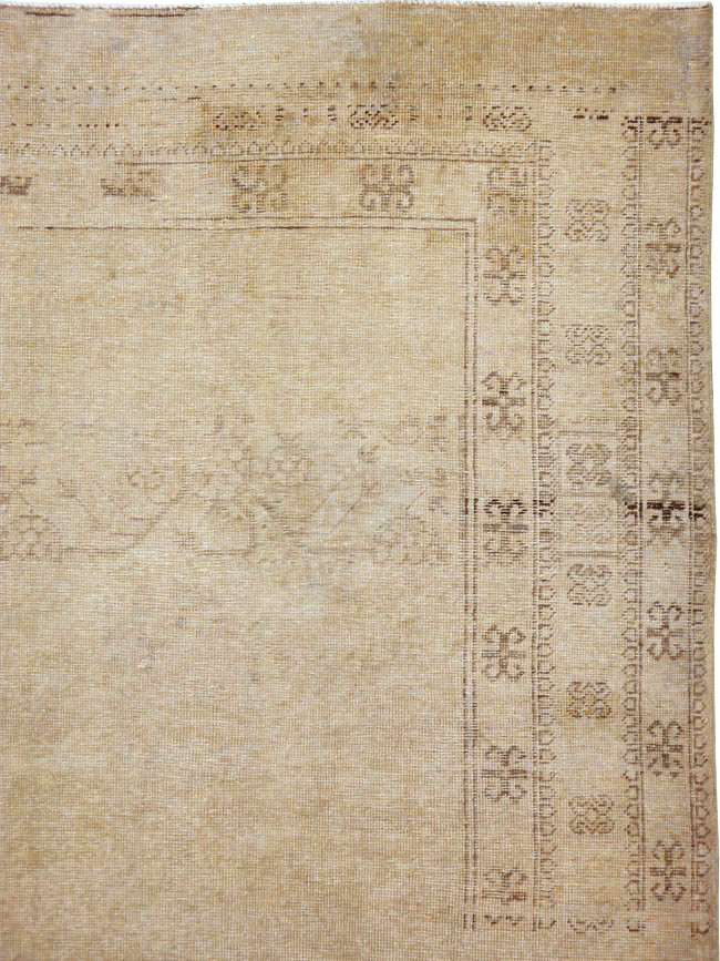 Vintage East Turkestan Khotan Carpet, No.18403 - Gss