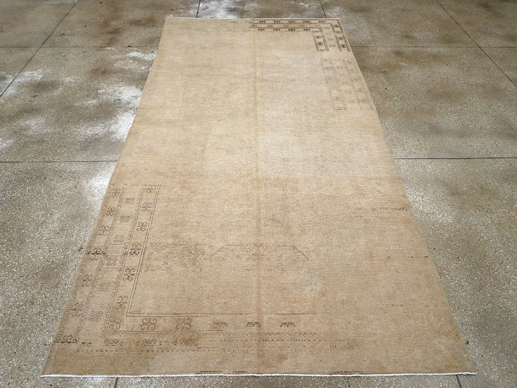 Vintage East Turkestan Khotan Carpet, No.18403 - Gss