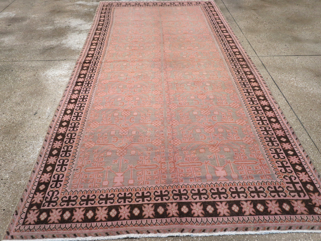 Vintage East Turkestan Khotan Carpet, No.18409 - Gss