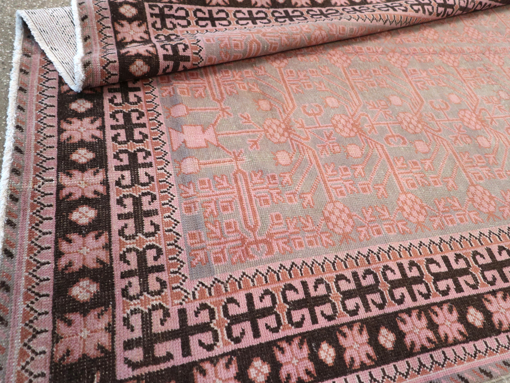 Vintage East Turkestan Khotan Carpet, No.18409 - Gss