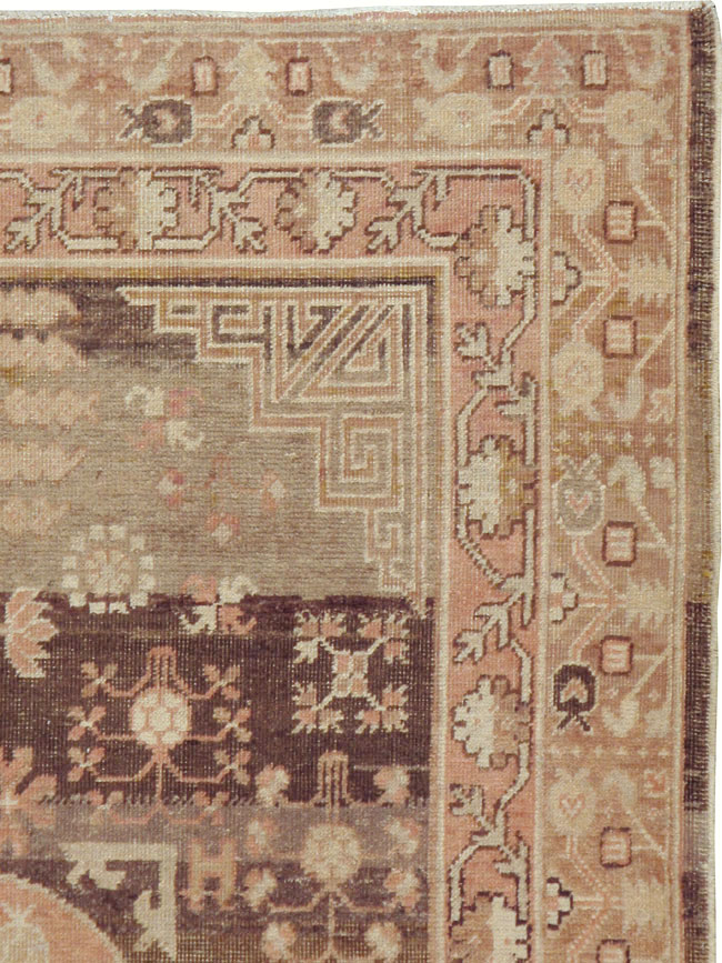 Antique East Turkestan Khotan Rug, No.18414 - Gss