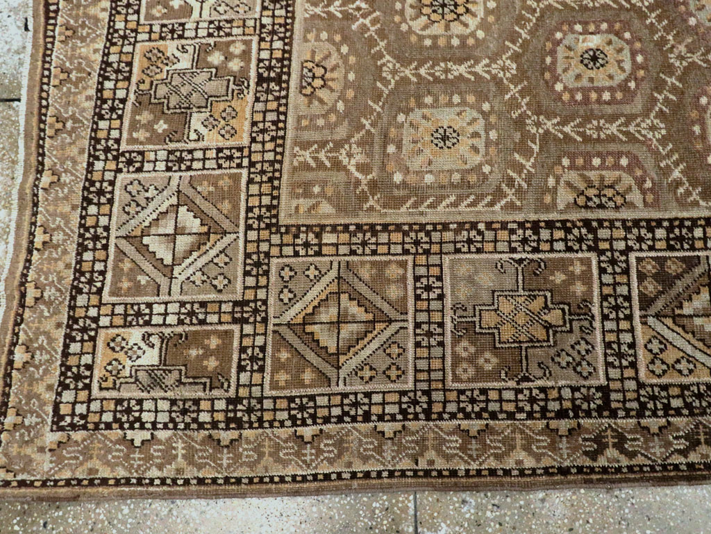 Antique East Turkestan Khotan Gallery Rug, No.18427 - Gss