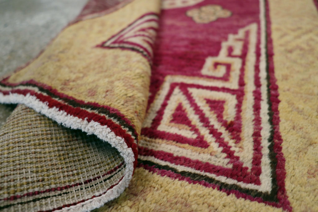 Antique East Turkestan Khotan Rug, No.18429 - Gss