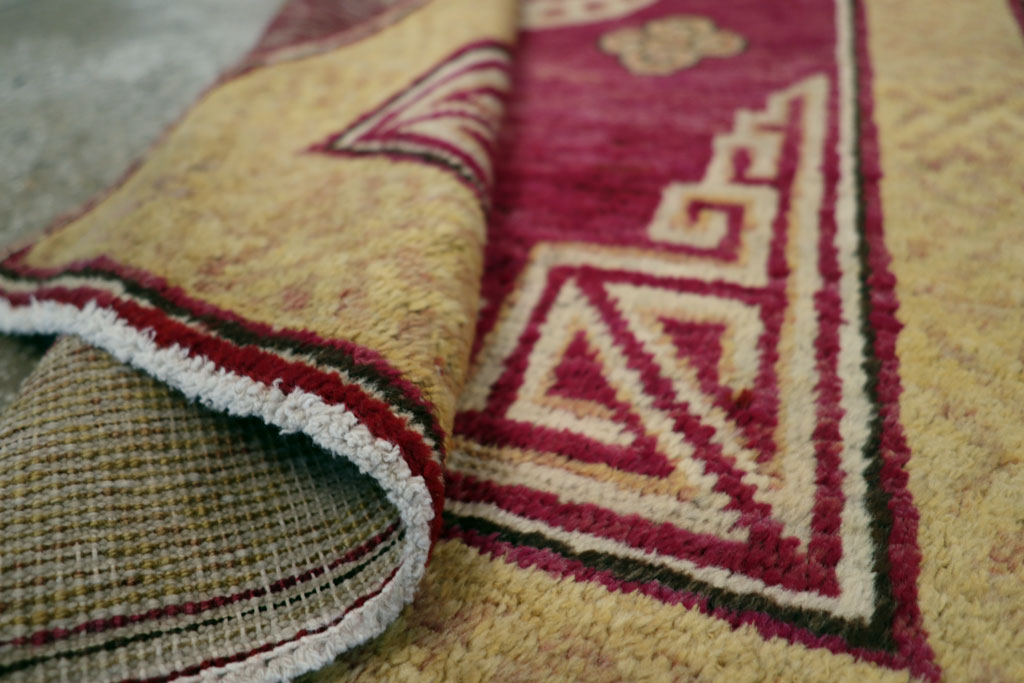 Antique East Turkestan Khotan Rug, No.18429 - Gss