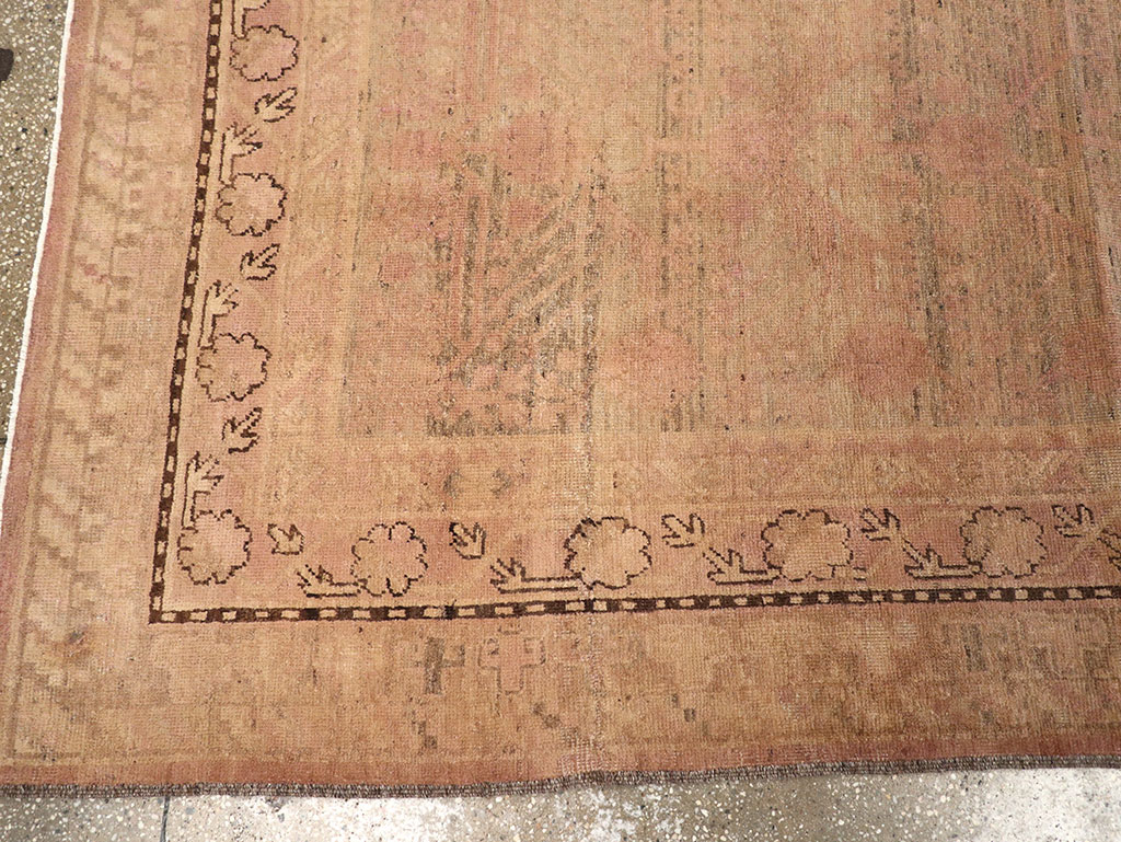 Vintage East Turkestan Khotan Carpet, No.18440 - Gss
