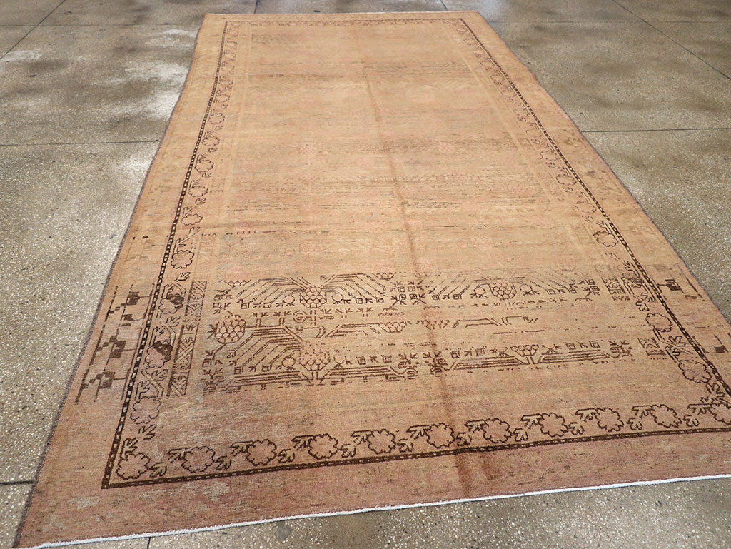 Vintage East Turkestan Khotan Carpet, No.18440 - Gss