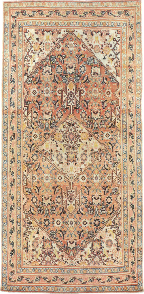 Antique Persian Tabriz Hagi Jalili Rug, No.18460 - Gss