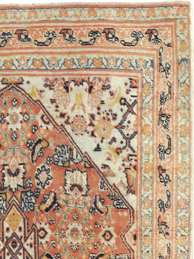 Antique Persian Tabriz Hagi Jalili Rug, No.18460 - Gss