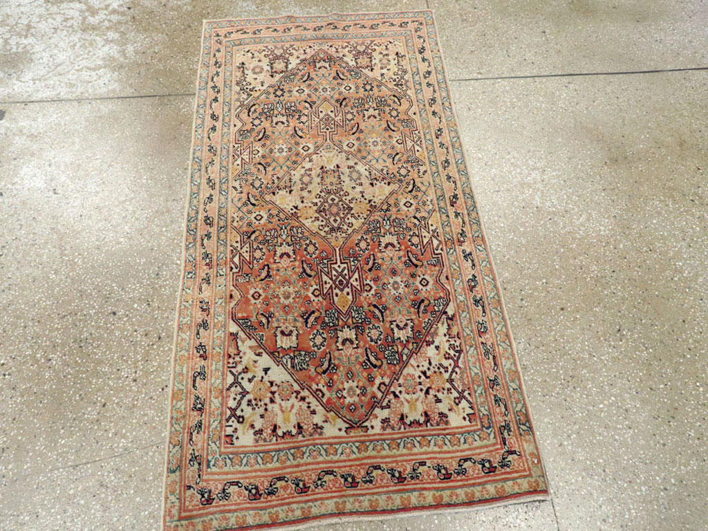 Antique Persian Tabriz Hagi Jalili Rug, No.18460 - Gss