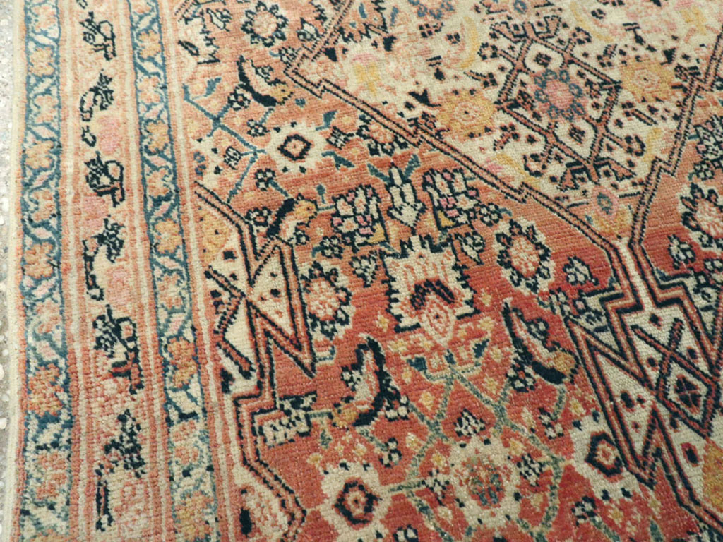 Antique Persian Tabriz Hagi Jalili Rug, No.18460 - Gss