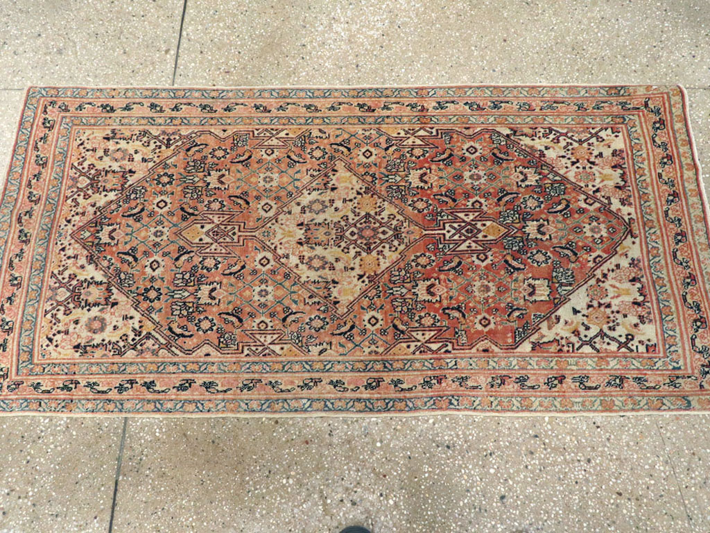 Antique Persian Tabriz Hagi Jalili Rug, No.18460 - Gss