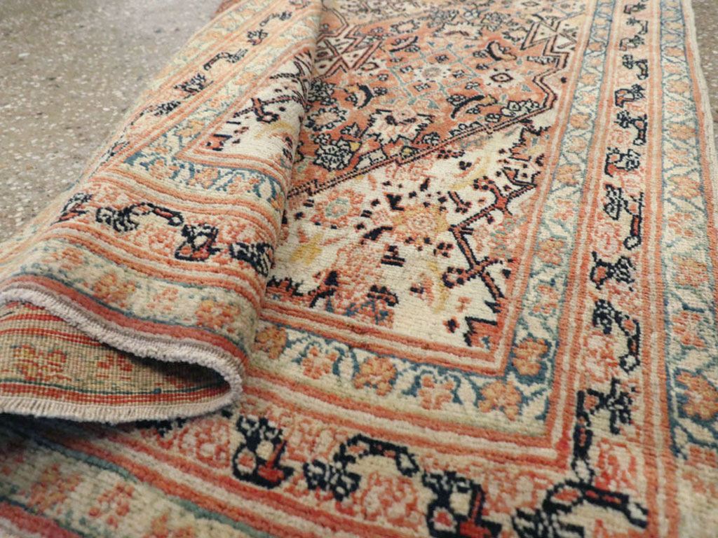 Antique Persian Tabriz Hagi Jalili Rug, No.18460 - Gss
