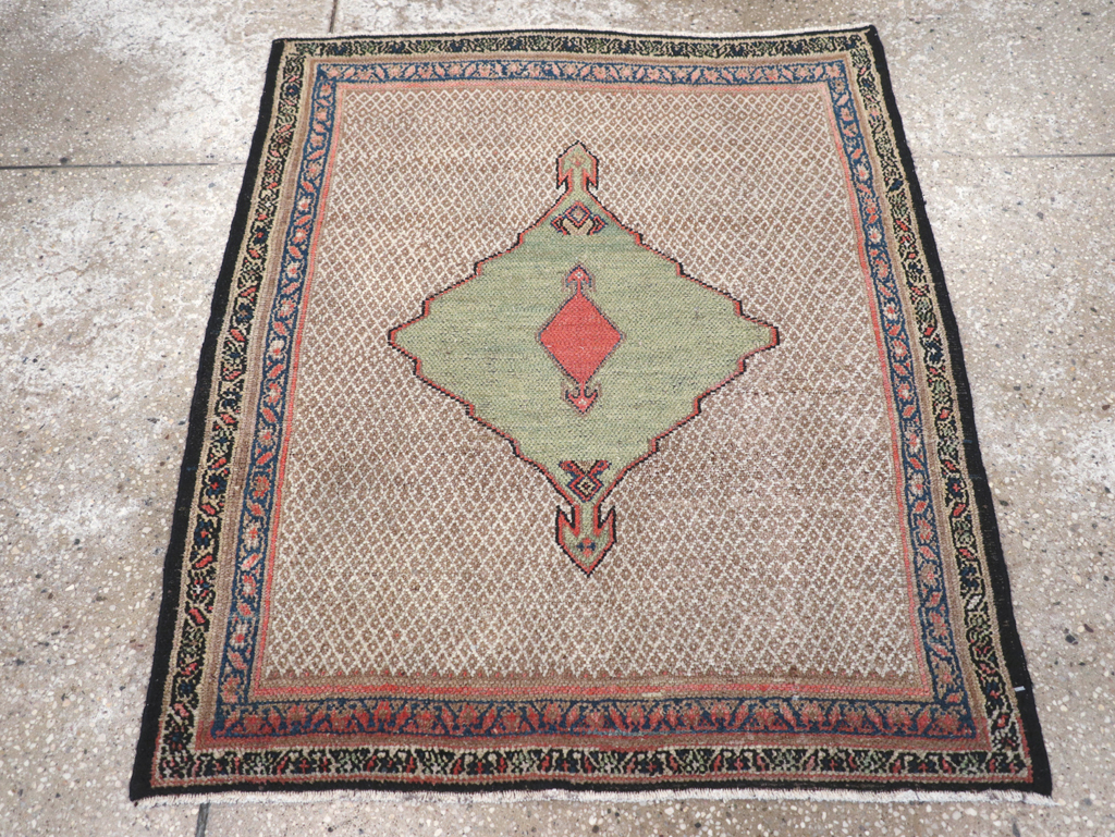 Vintage Persian Hamadan Rug, No.18461 - Gss