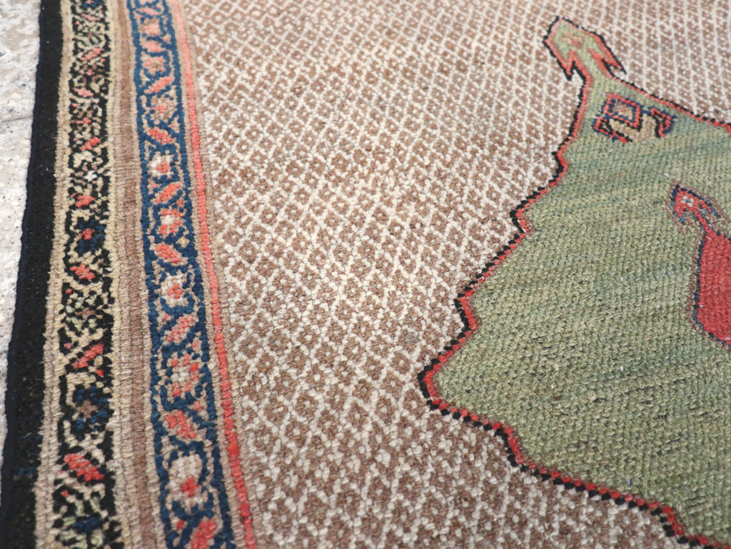 Vintage Persian Hamadan Rug, No.18461 - Gss