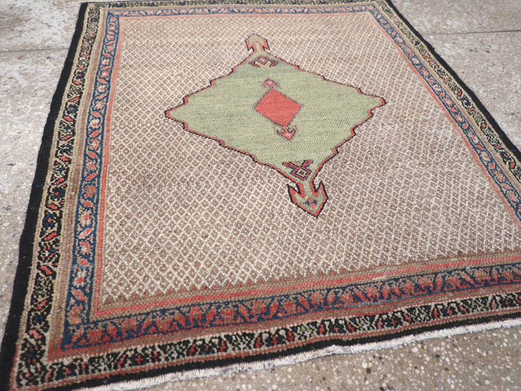 Vintage Persian Hamadan Rug, No.18461 - Gss