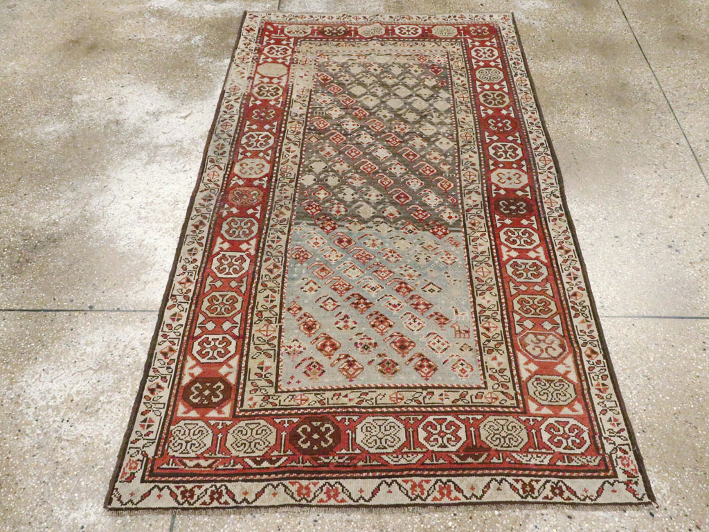 Antique Caucasian Kazak Rug, No.18467 - Gss