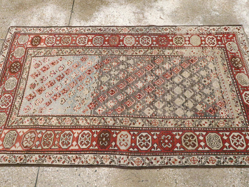 Antique Caucasian Kazak Rug, No.18467 - Gss