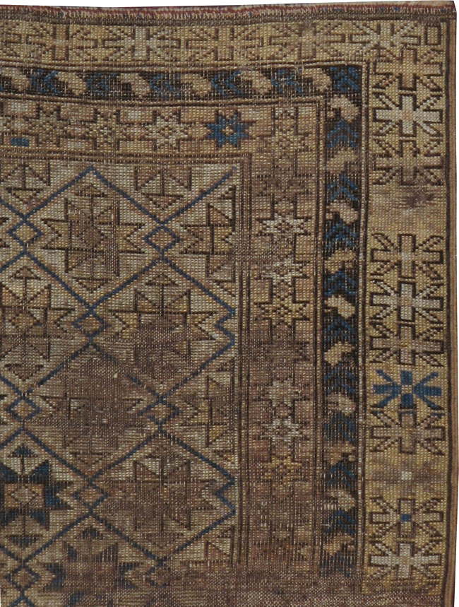 Antique Caucasian Shirvan Rug, No.18469 - Gss