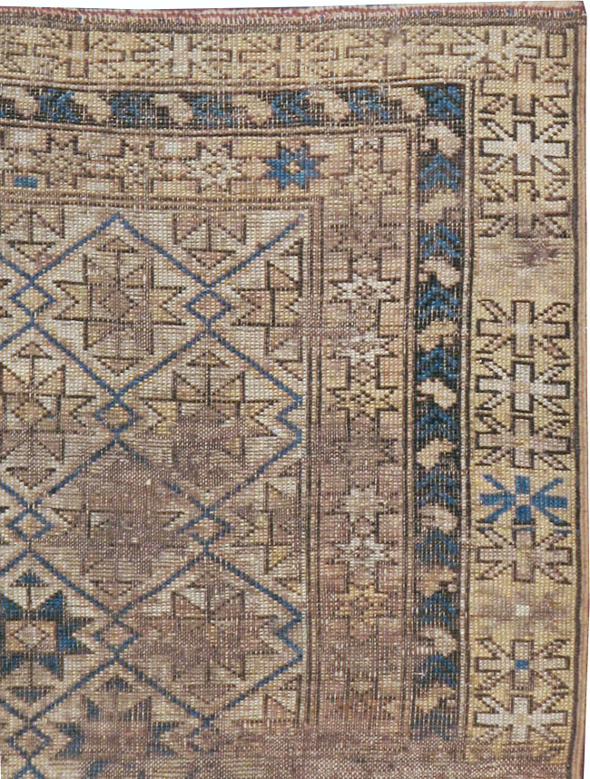 Antique Caucasian Shirvan Rug, No.18469 - Gss