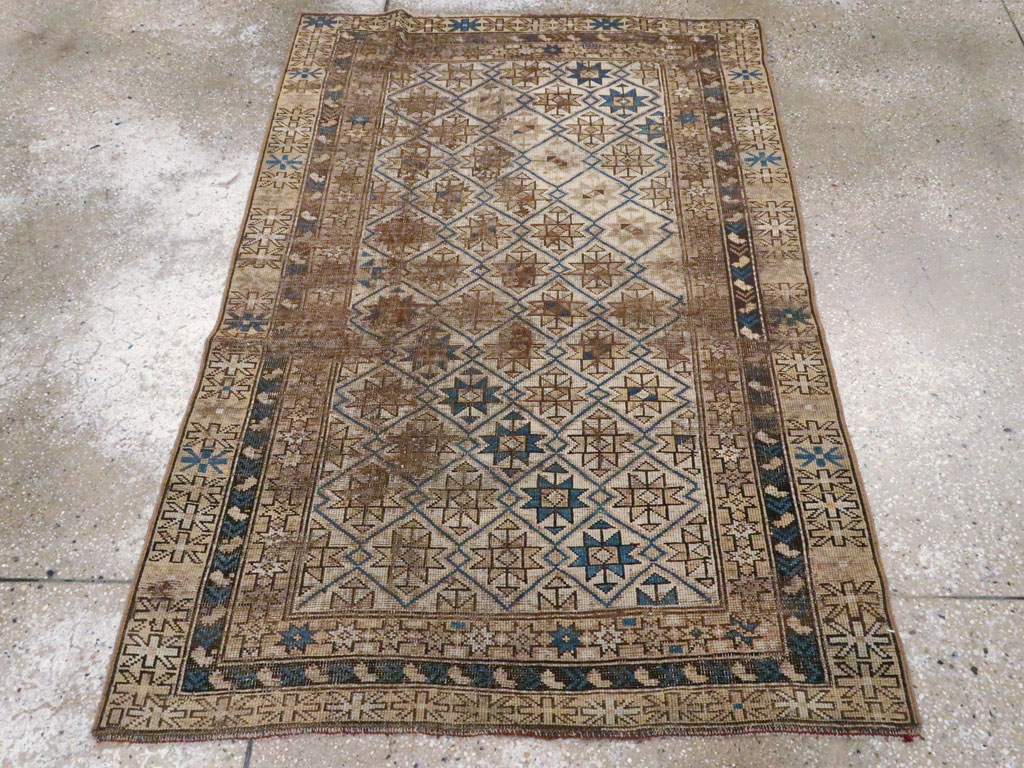Antique Caucasian Shirvan Rug, No.18469 - Gss