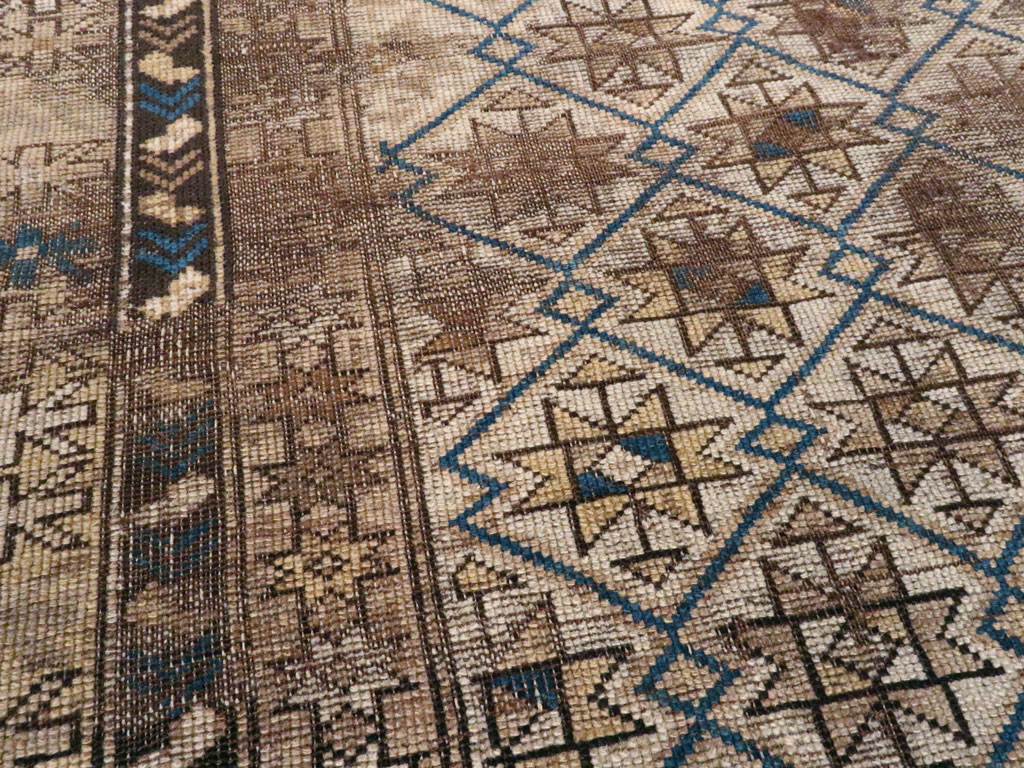 Antique Caucasian Shirvan Rug, No.18469 - Gss