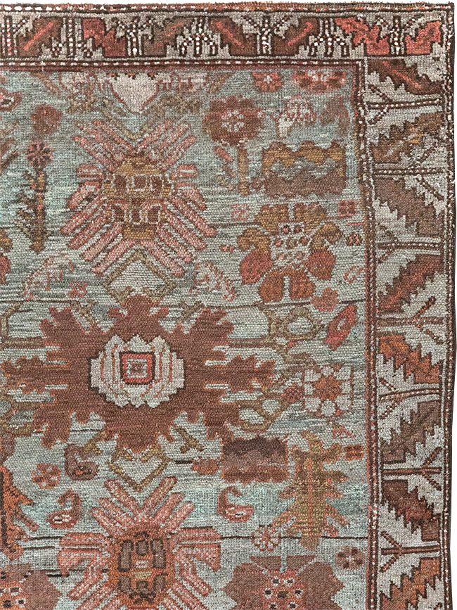 Vintage Persian Kurdish Rug, No.18470 - Gss