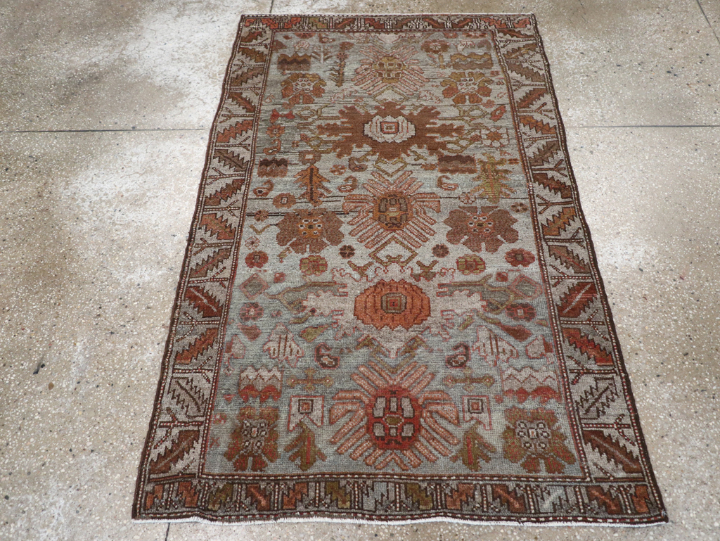 Vintage Persian Kurdish Rug, No.18470 - Gss