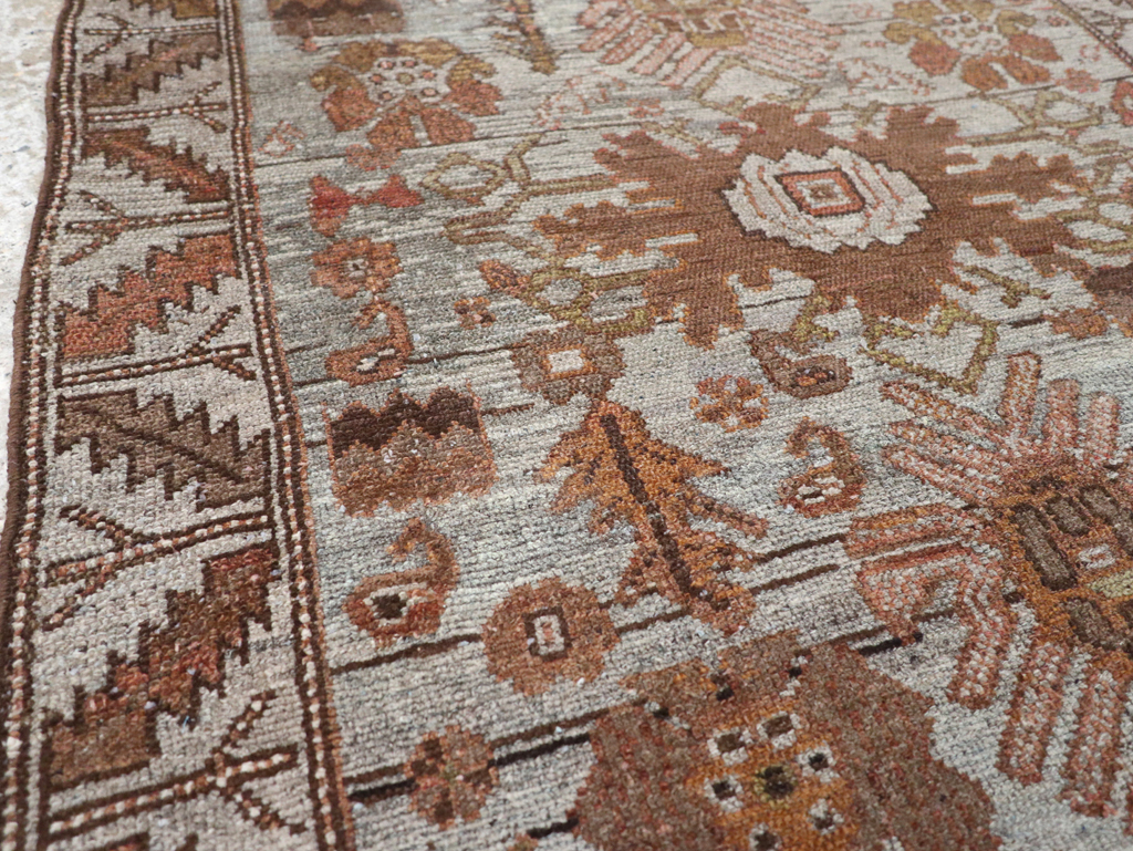 Vintage Persian Kurdish Rug, No.18470 - Gss