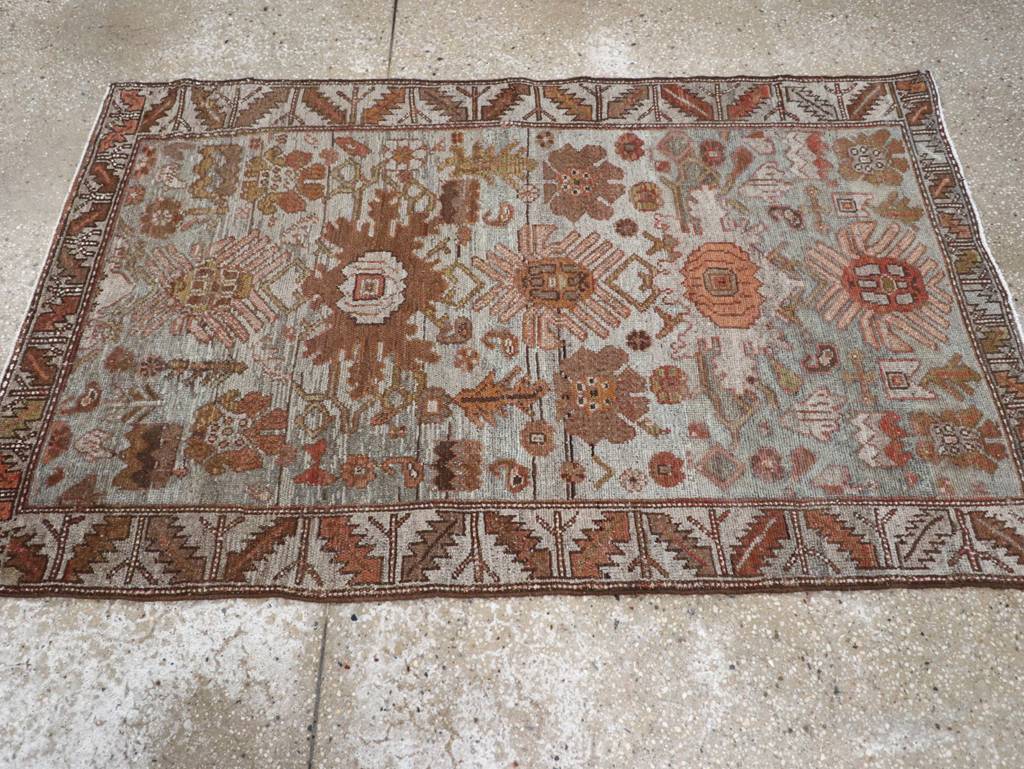Vintage Persian Kurdish Rug, No.18470 - Gss
