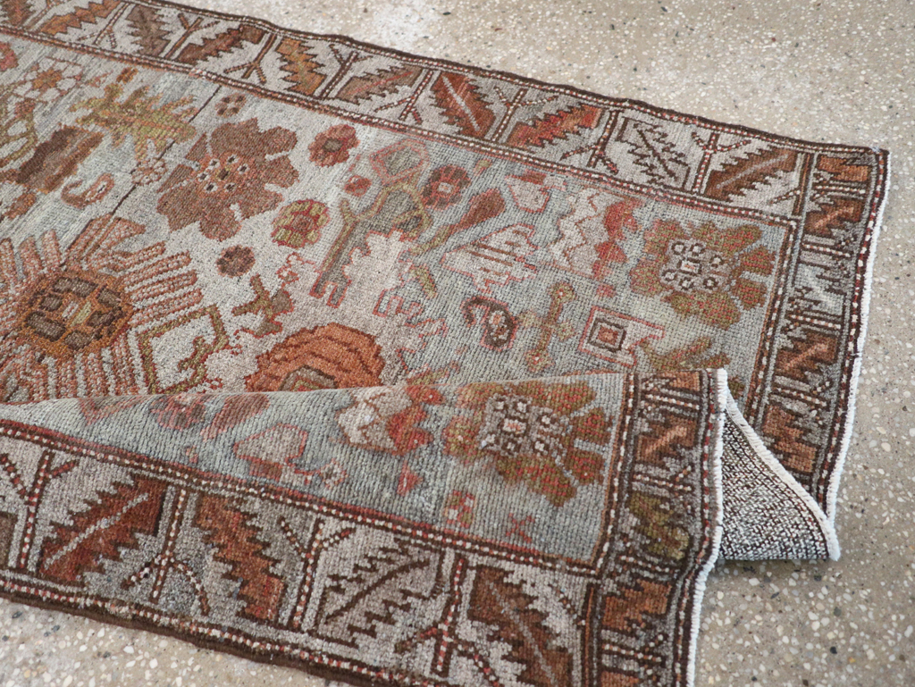 Vintage Persian Kurdish Rug, No.18470 - Gss