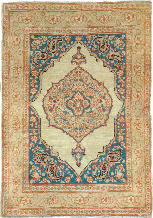 Antique Persian Tabriz Hagi Jalili Rug, No.18481 - Gss