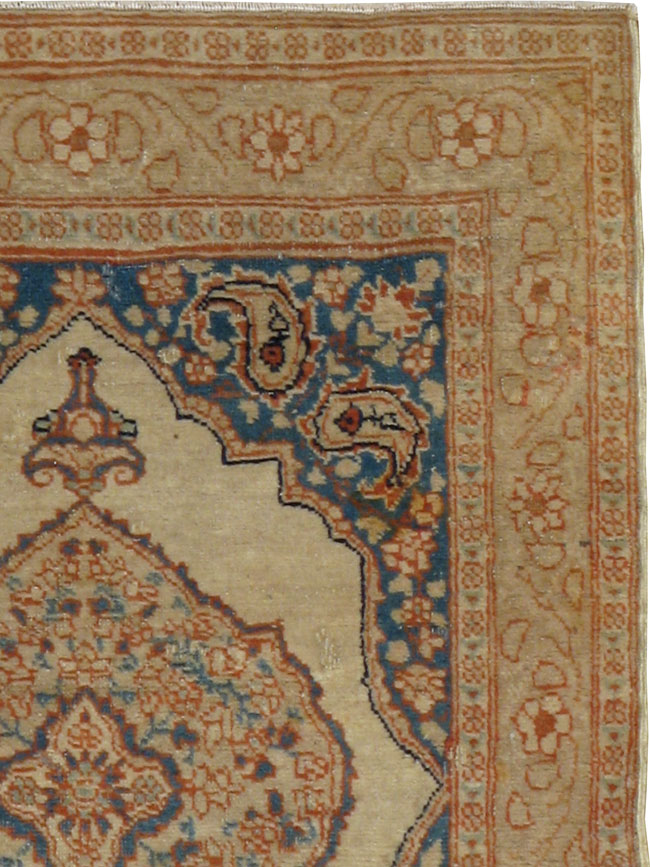 Antique Persian Tabriz Hagi Jalili Rug, No.18481 - Gss