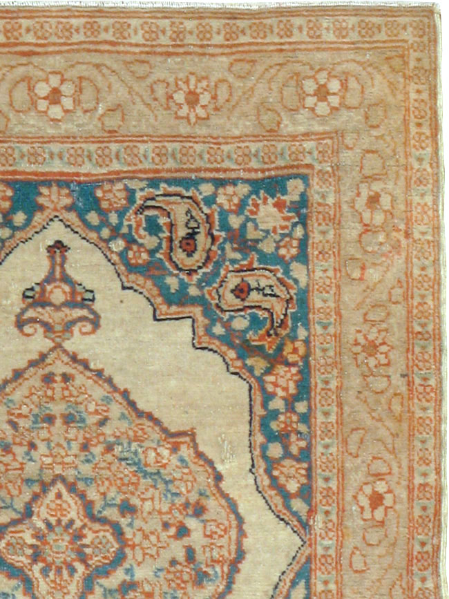 Antique Persian Tabriz Hagi Jalili Rug, No.18481 - Gss