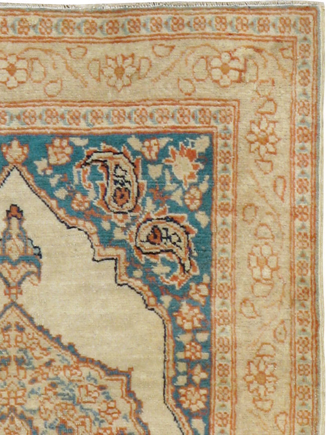 Antique Persian Tabriz Hagi Jalili Rug, No.18481 - Gss