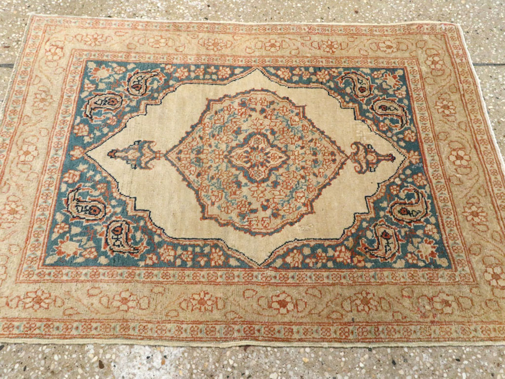 Antique Persian Tabriz Hagi Jalili Rug, No.18481 - Gss