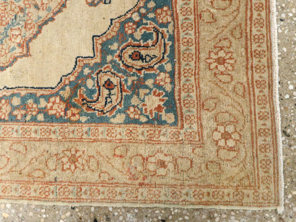Antique Persian Tabriz Hagi Jalili Rug, No.18481 - Gss