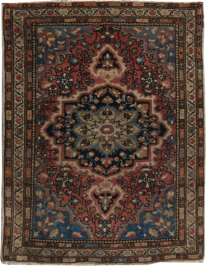 Antique Persian Sarouk Fereghan Rug, No.18482 - Gss