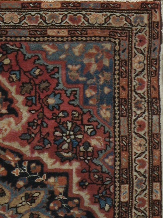 Antique Persian Sarouk Fereghan Rug, No.18482 - Gss