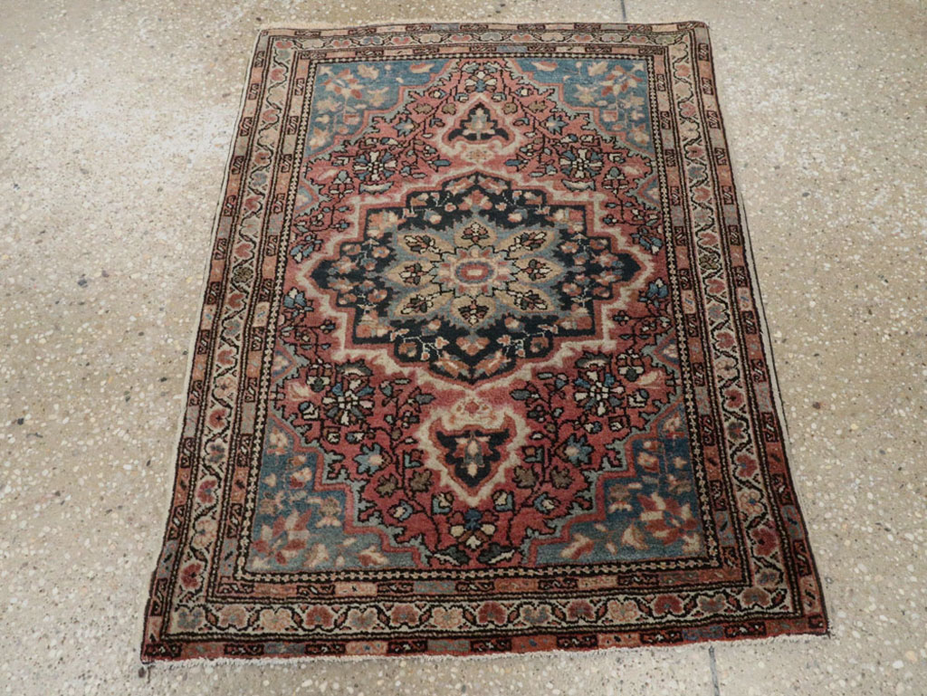 Antique Persian Sarouk Fereghan Rug, No.18482 - Gss