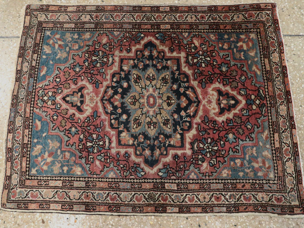 Antique Persian Sarouk Fereghan Rug, No.18482 - Gss